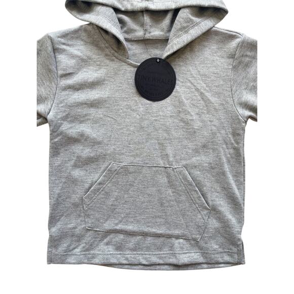 NWT Tiny Whales Hoodie Sweatshirt Size 2 - Picture 2 of 3